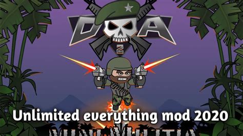 mini militia unlimited everything 4.2.8